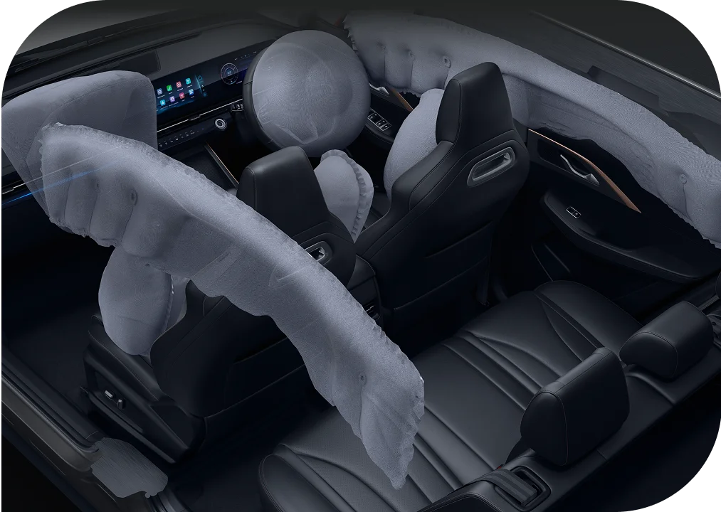 Electric reclining rear seats